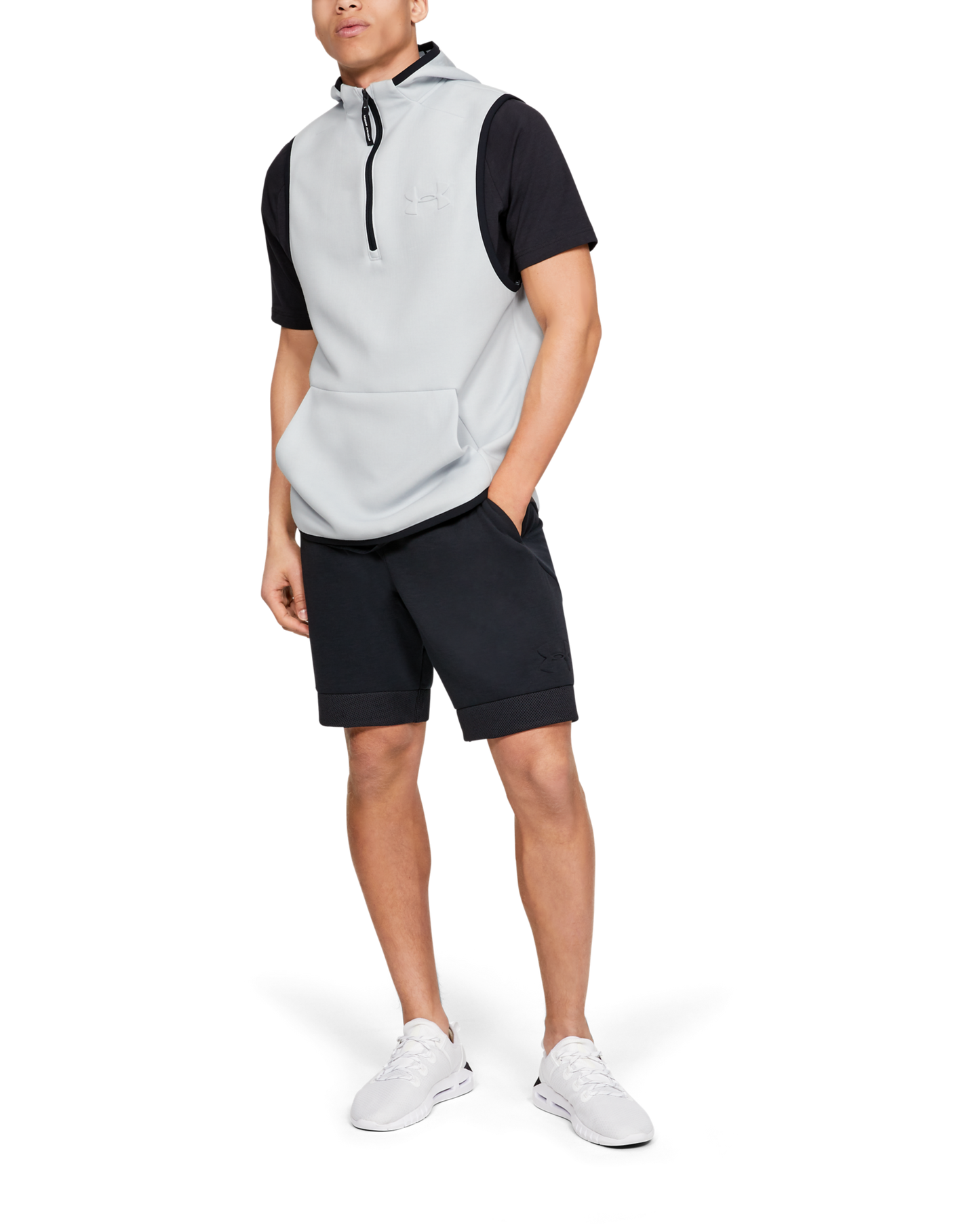 Men's UA Unstoppable Move Light Sleeveless Hoodie