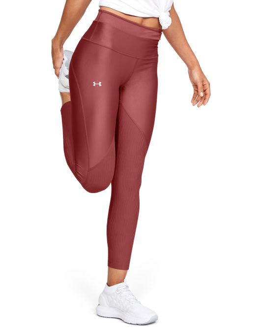 Women's UA HeatGear® Armour Jacquard Ankle Crop