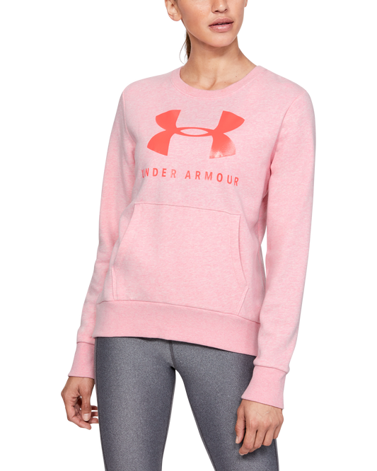Women's UA Favorite Fleece Sportstyle Graphic Crew
