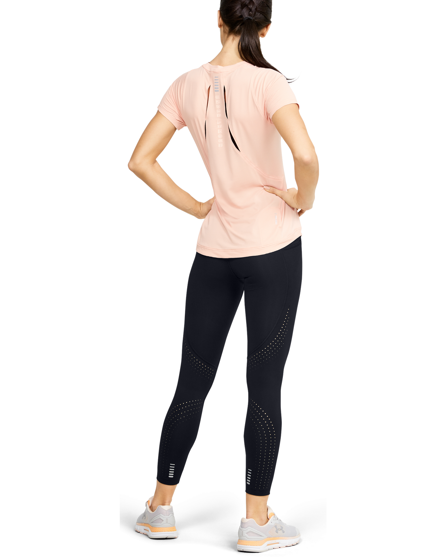Women's UA Qualifier Speedpocket Perforated Crop