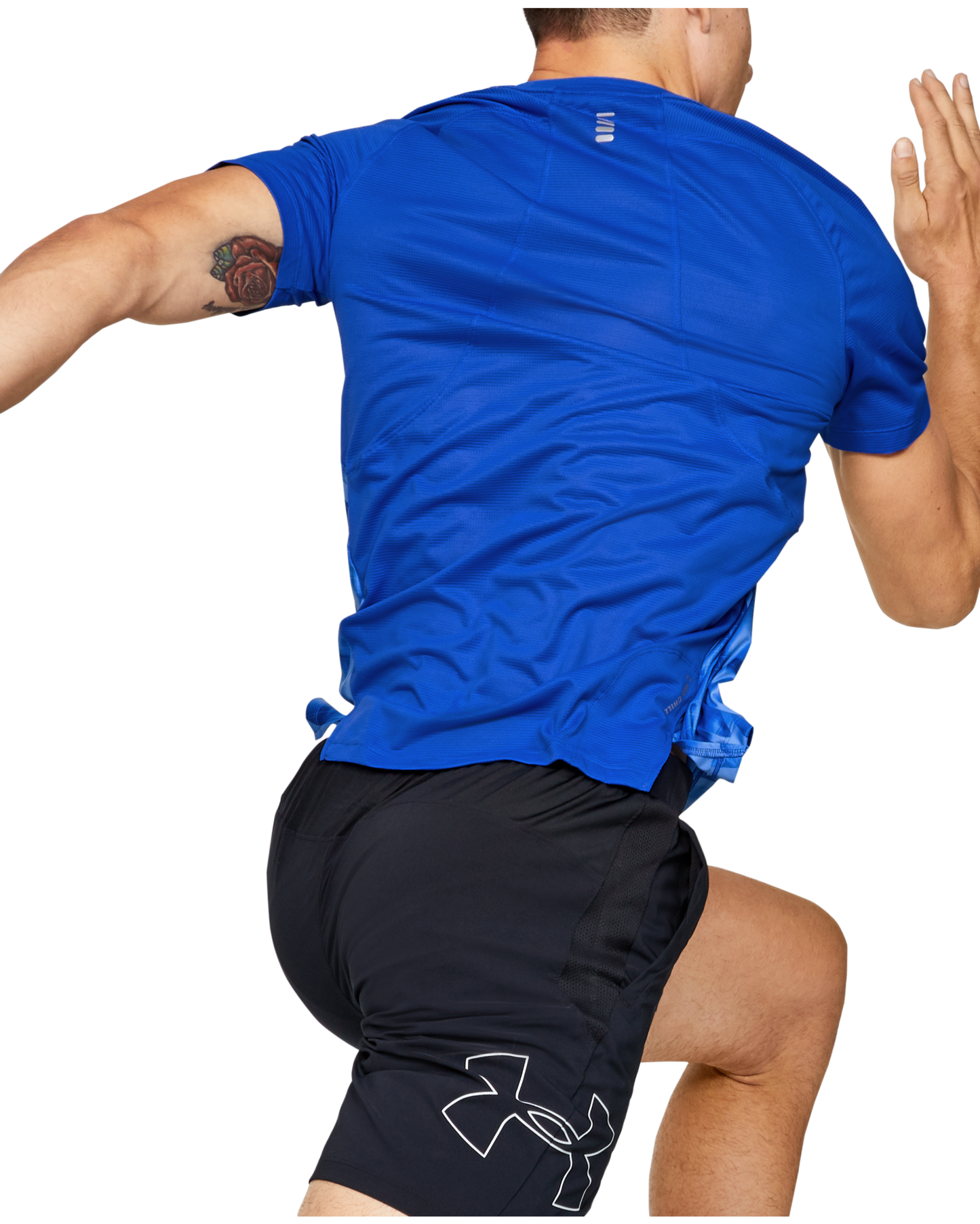 Men's UA Qualifier Iso-Chill Printed Run Short Sleeve