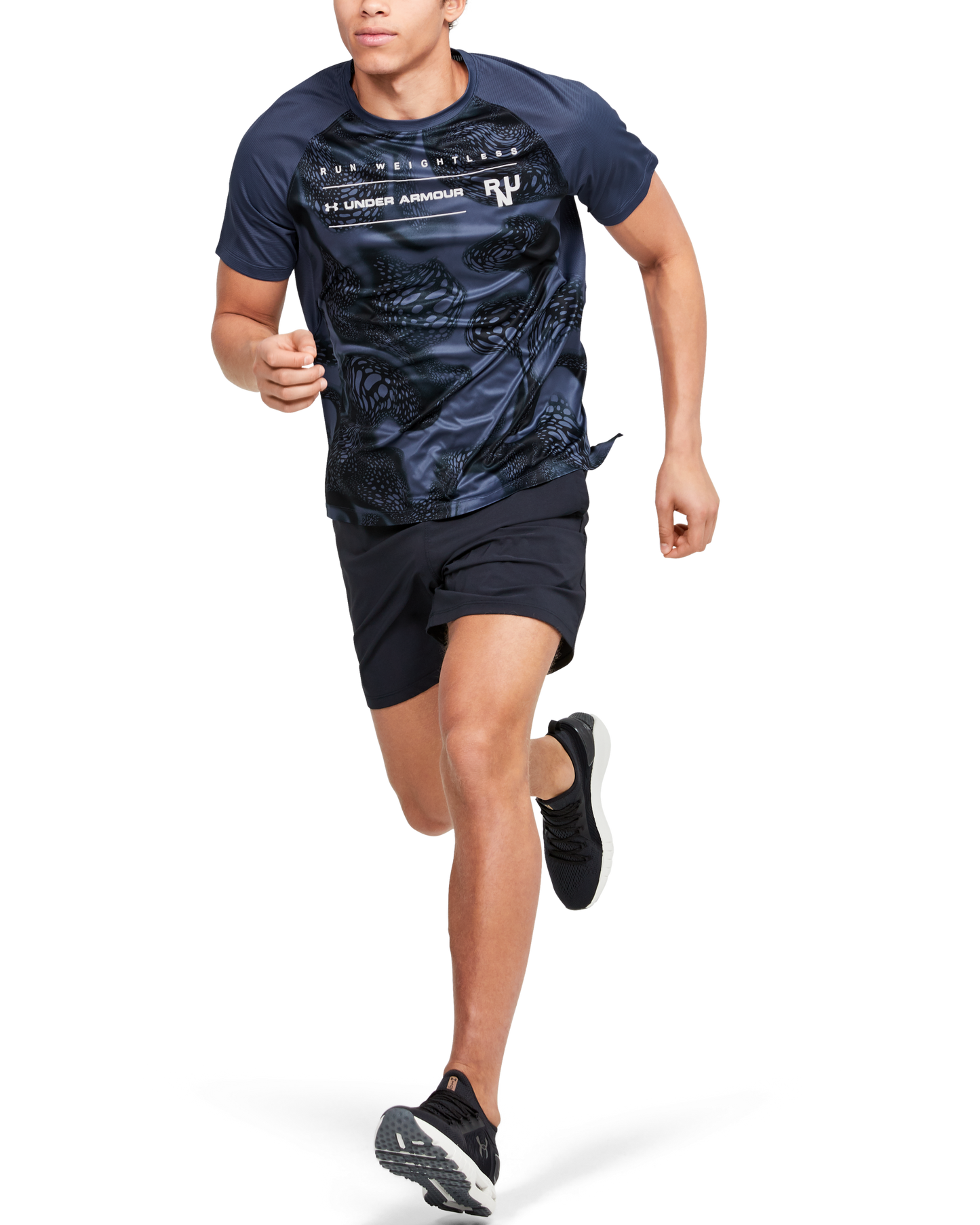 Men's UA Qualifier Iso-Chill Run Weightless Short Sleeve