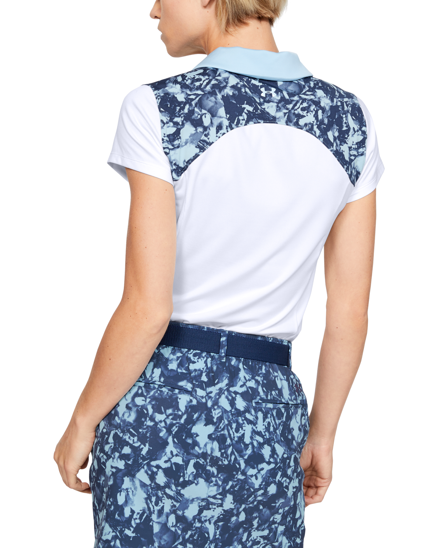 Women's UA Zinger Blocked Polo