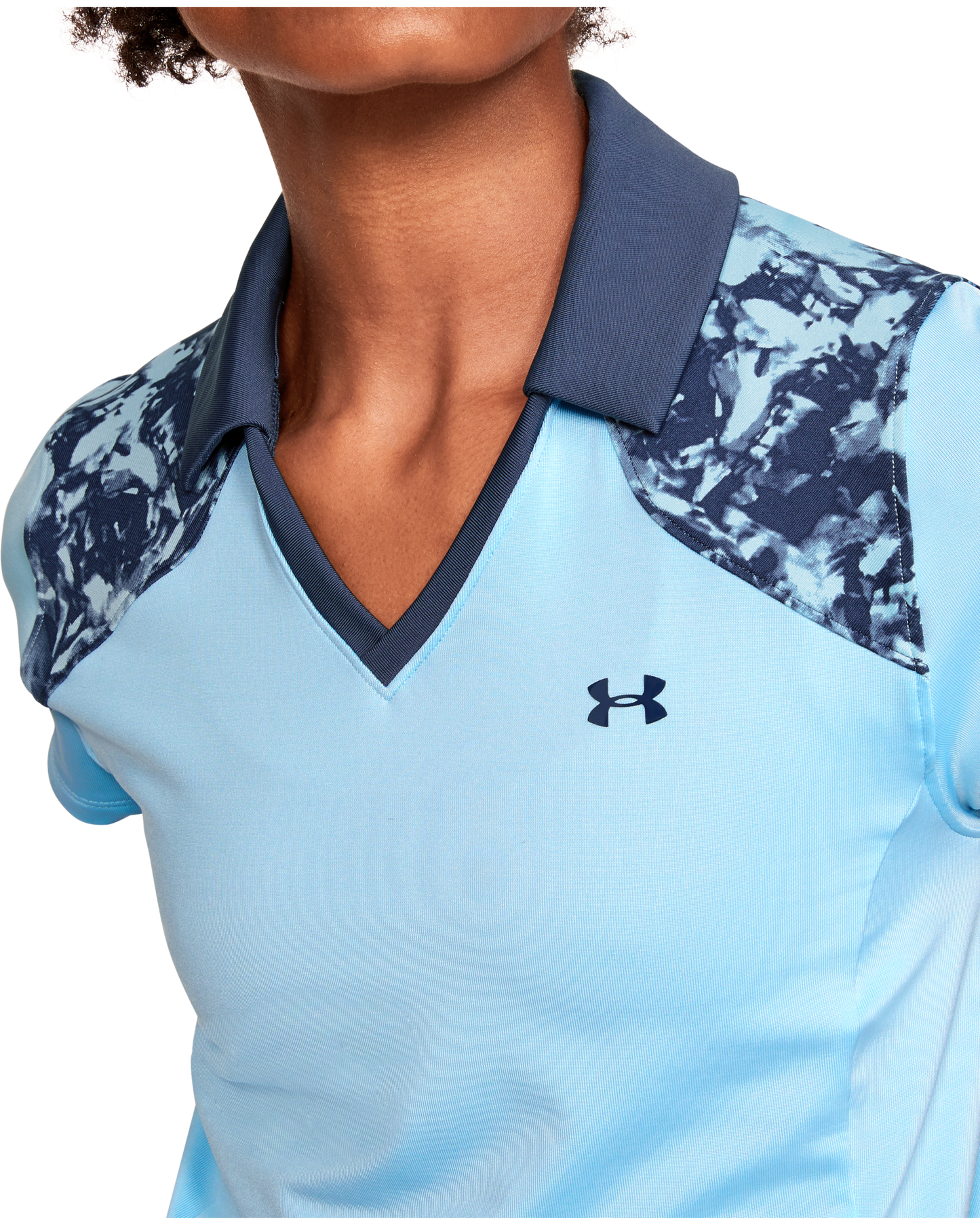 Women's UA Zinger Blocked Polo