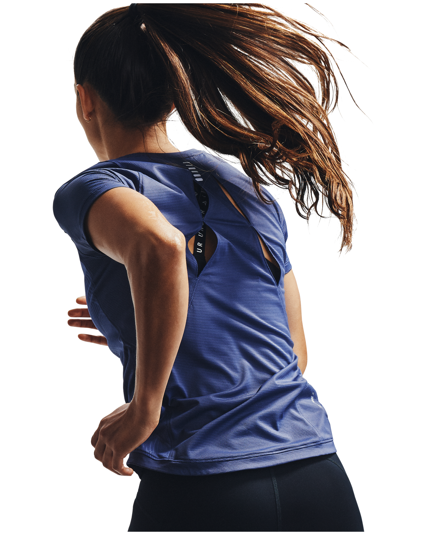 Women's UA Qualifier Iso-Chill Embossed Short Sleeve