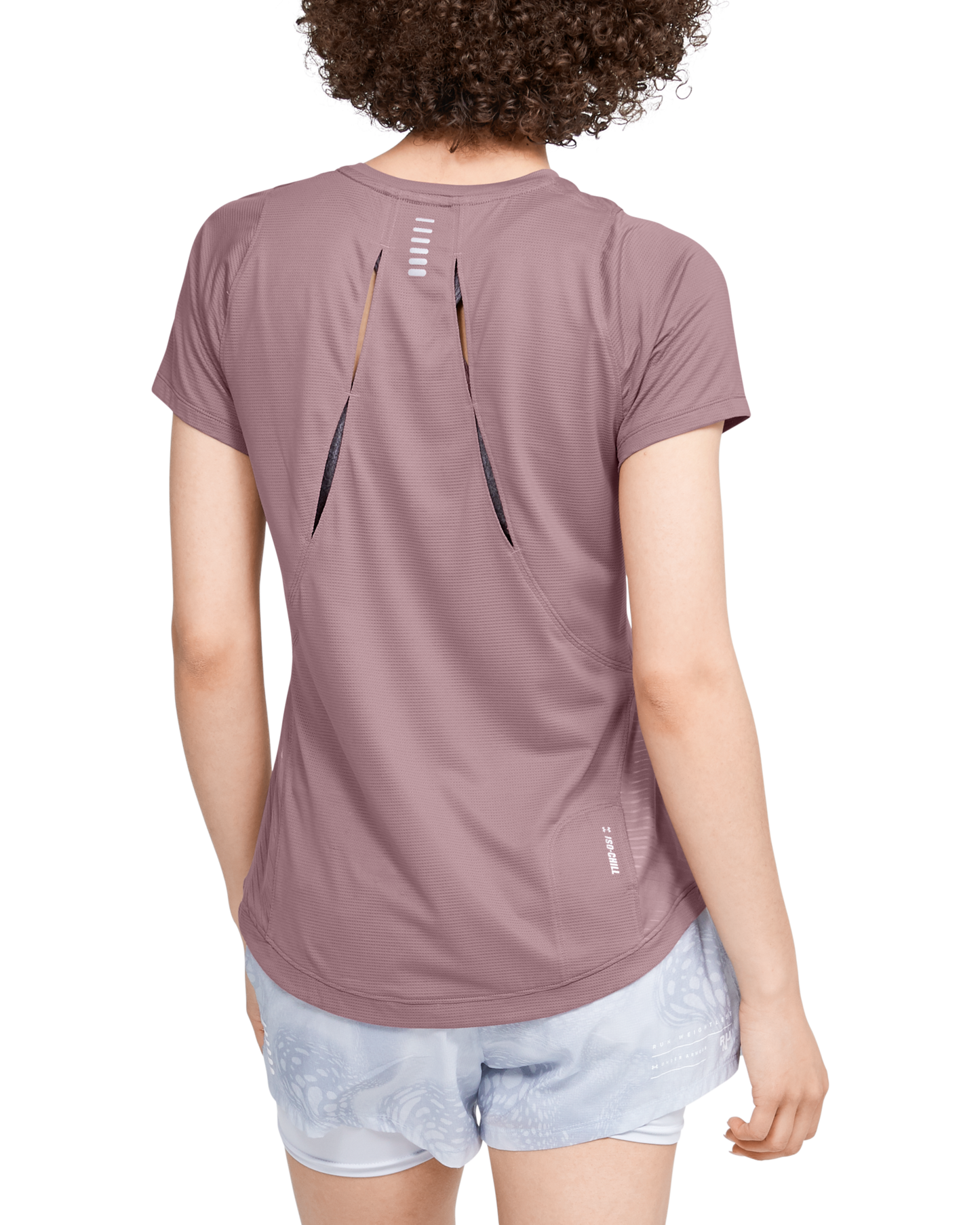 Women's UA Qualifier Iso-Chill Embossed Short Sleeve