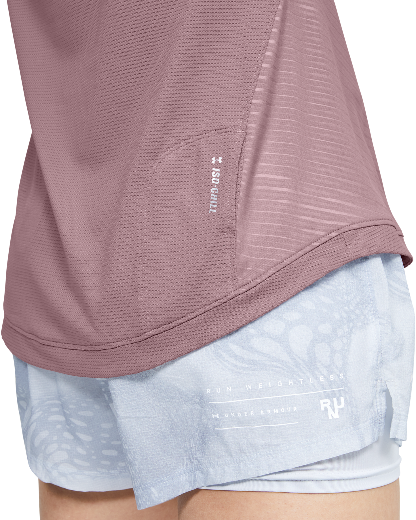 Women's UA Qualifier Iso-Chill Embossed Short Sleeve