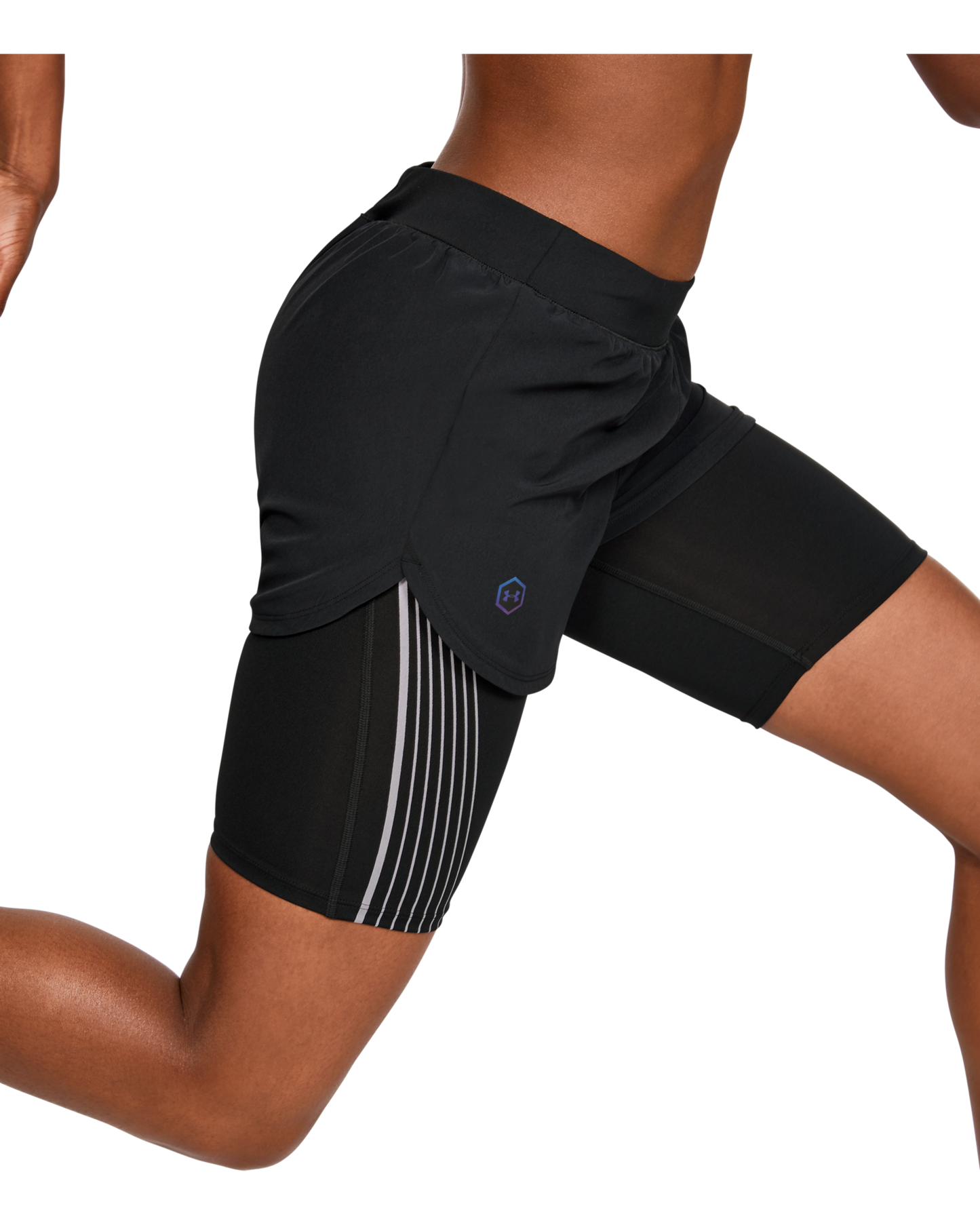 Women's UA RUSH™ Run 2-in-1 Shorts