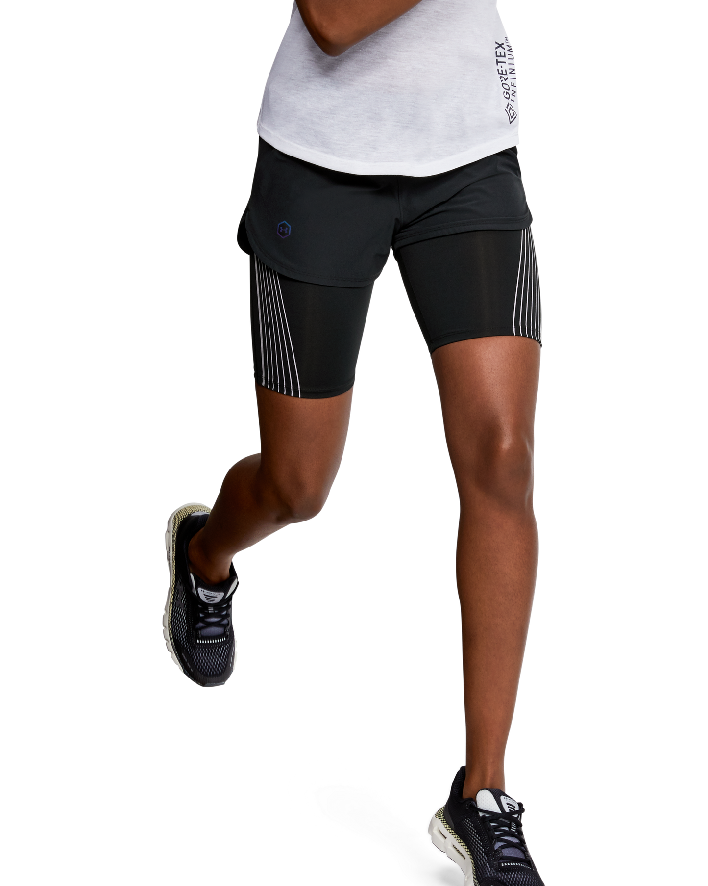 Women's UA RUSH™ Run 2-in-1 Shorts