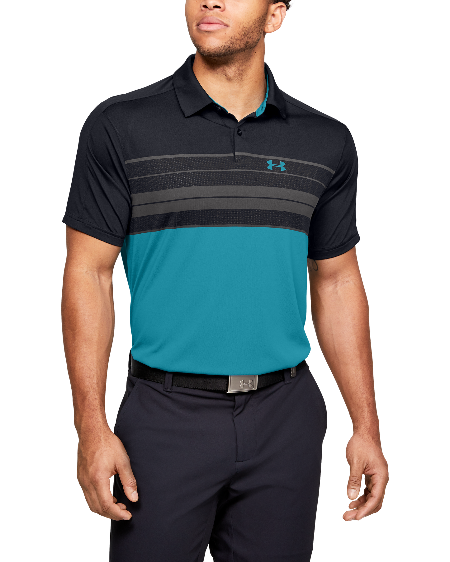 Men's UA Vanish Chest Stripe Polo