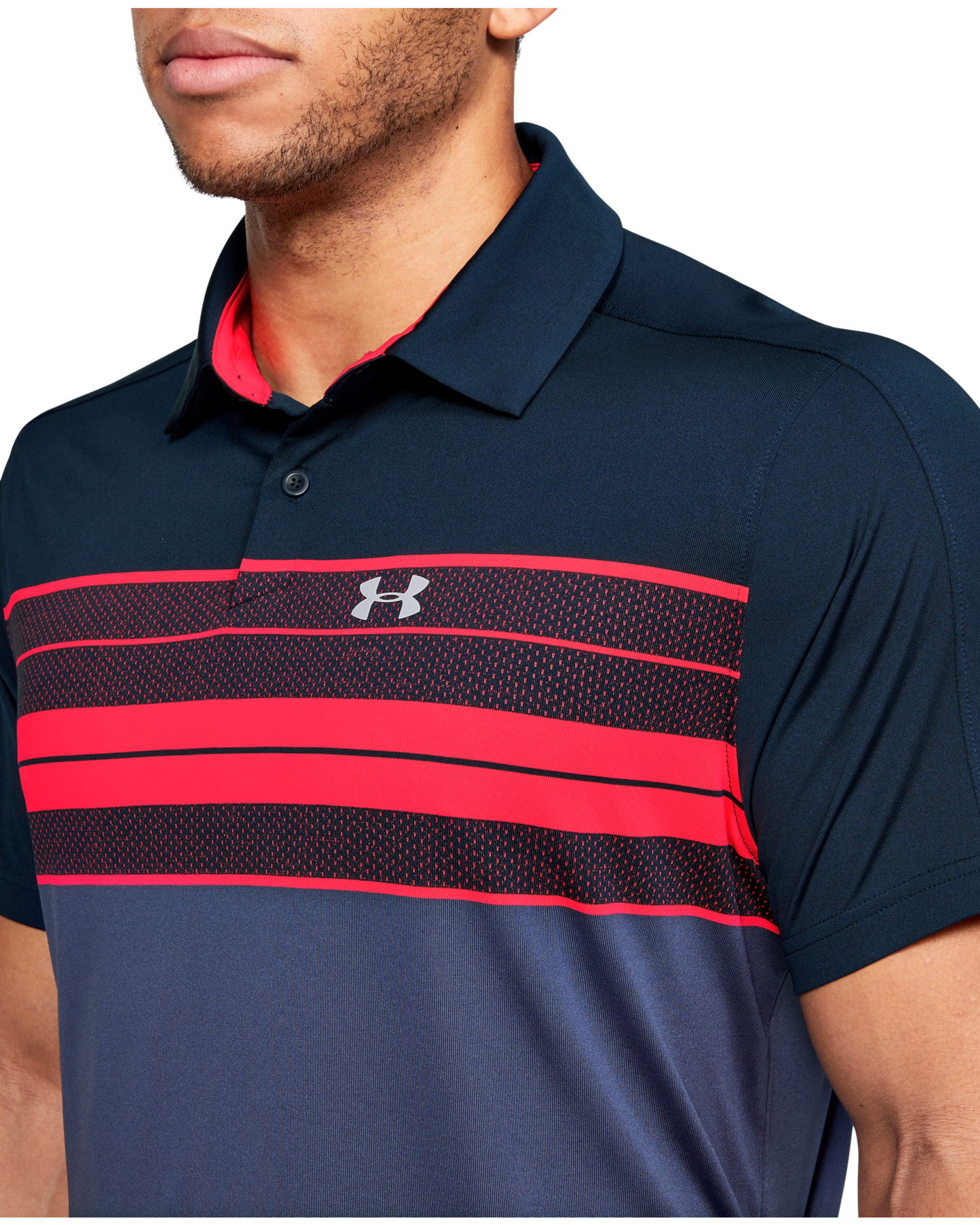 Men's UA Vanish Chest Stripe Polo