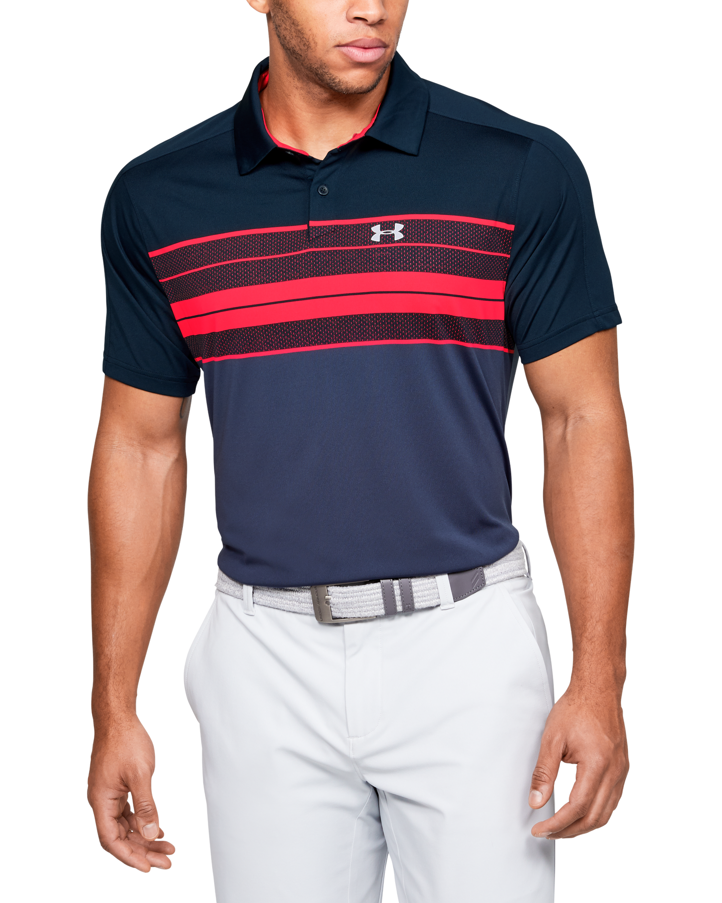 Men's UA Vanish Chest Stripe Polo