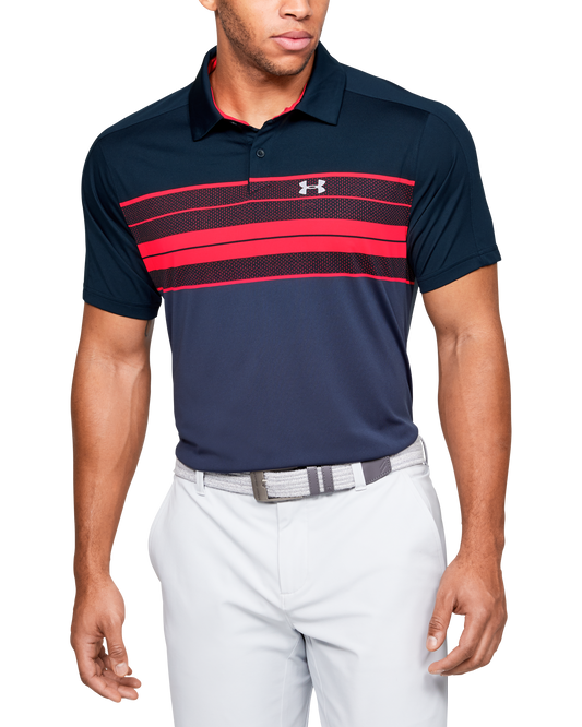 Men's UA Vanish Chest Stripe Polo