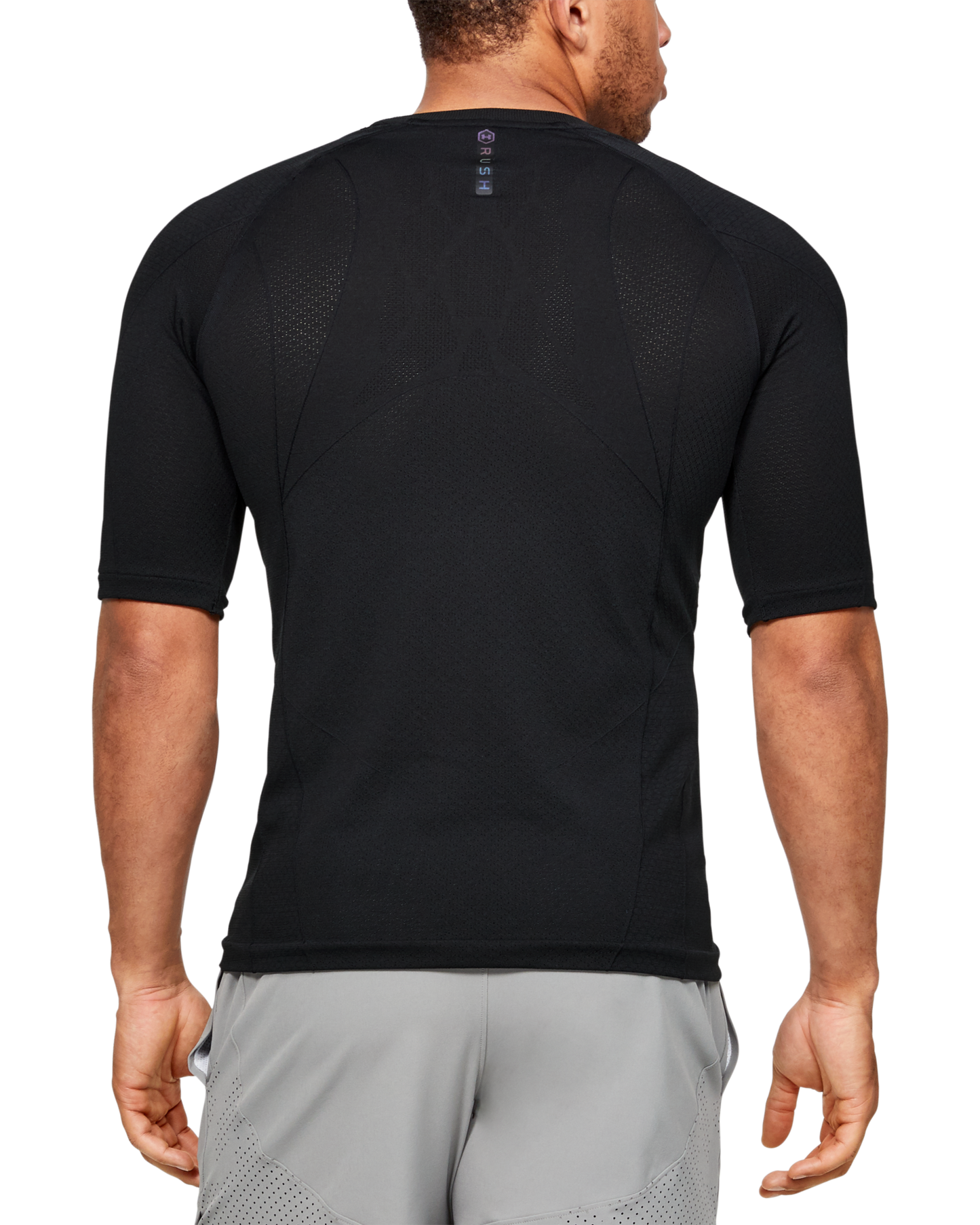 Men's UA RUSH™ Seamless Compression Short Sleeve