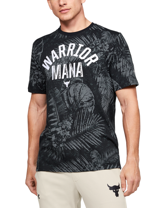 Men's Project Rock Aloha Camo Short Sleeve