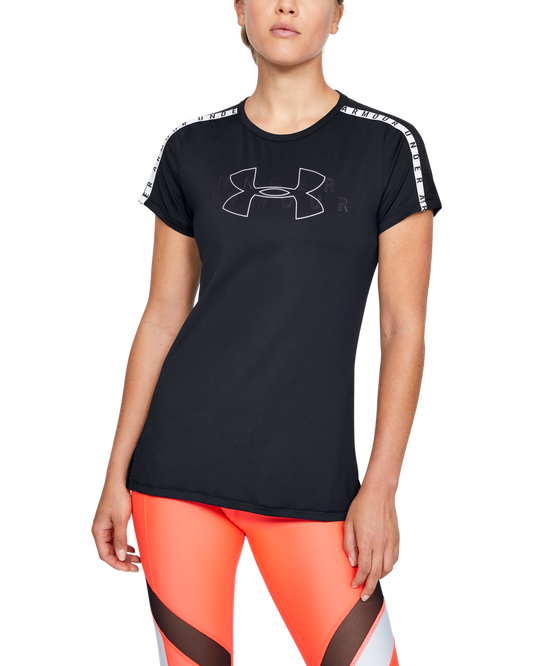 Women's UA HeatGear® Armour Sport Branded Short Sleeve Shirt