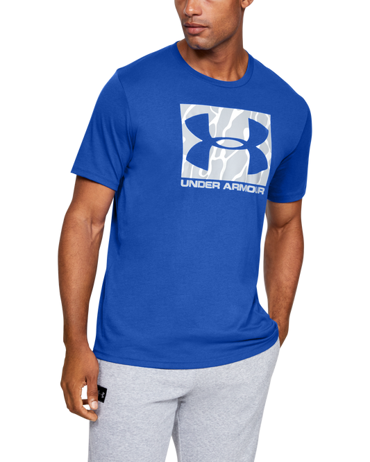 Men's UA Boxed Sportstyle Camo Fill Short Sleeve