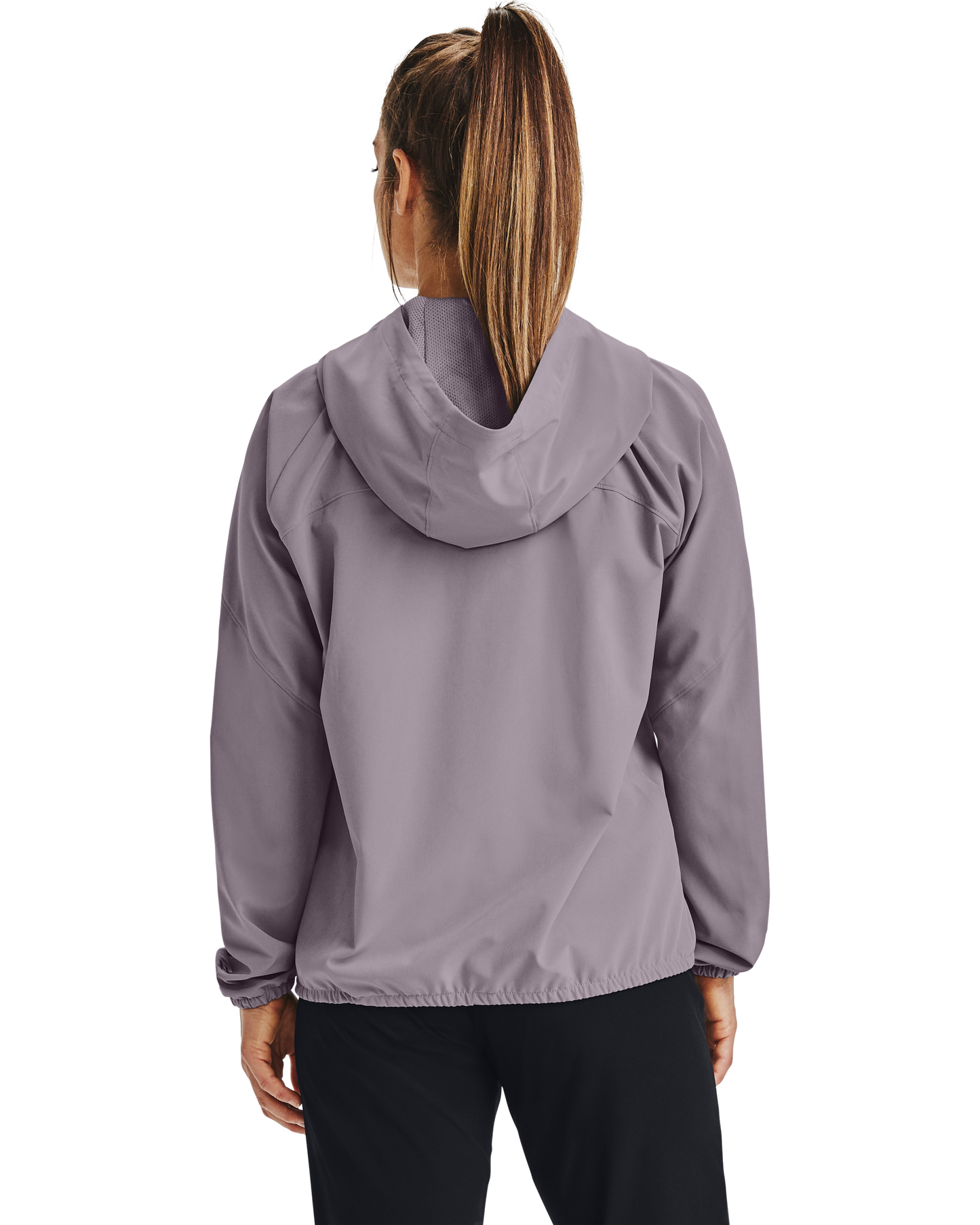 Women's UA Woven Branded Full Zip Hoodie