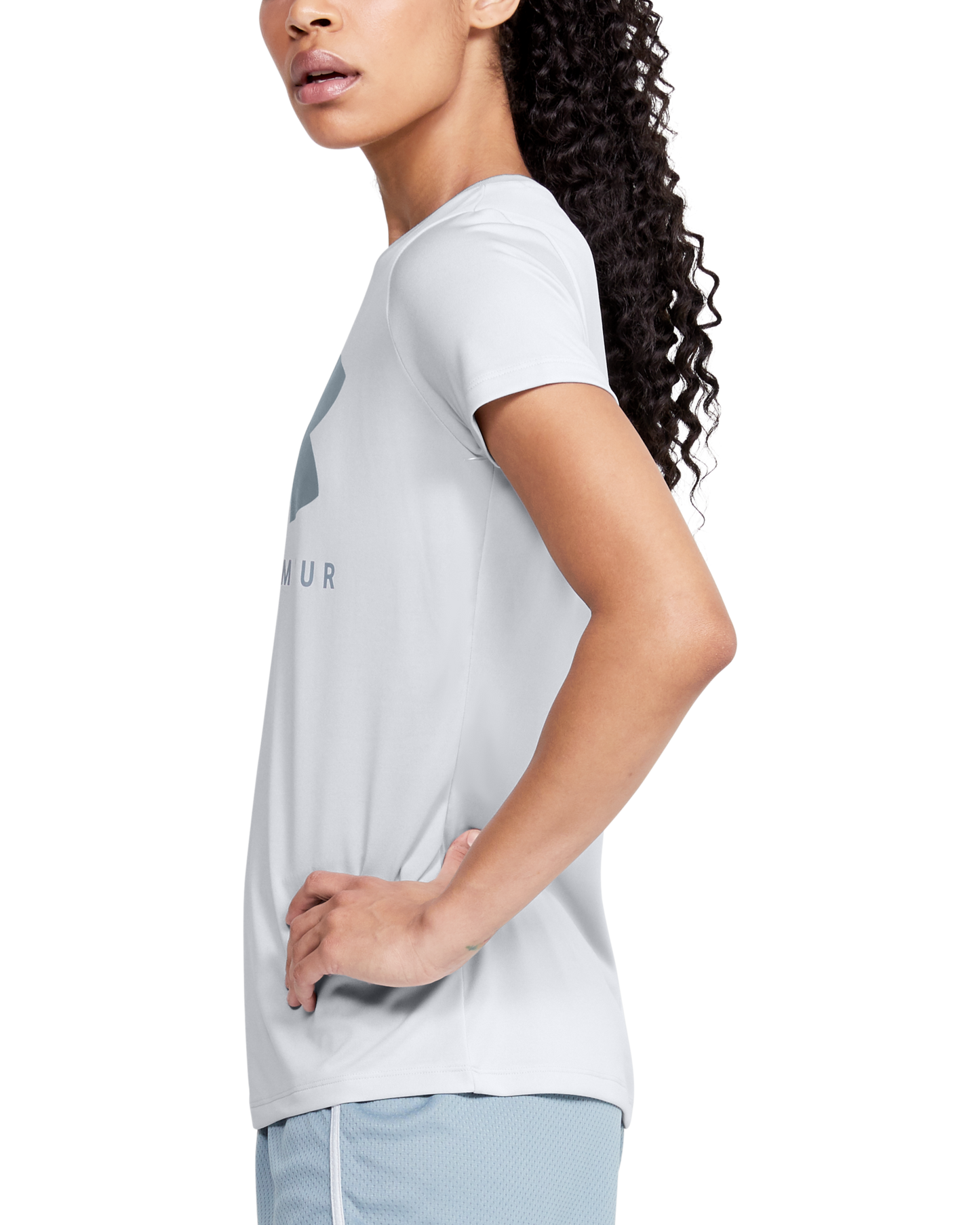 Women's UA Tech™ Logo Graphic Crew Short Sleeve Shirt