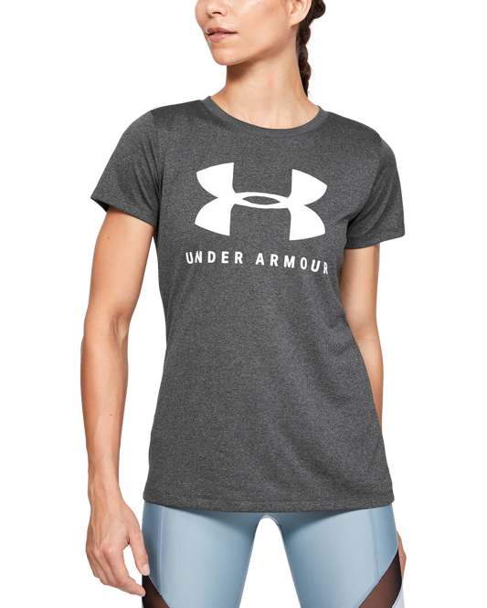 Women's UA Tech™ Logo Graphic Crew Short Sleeve Shirt