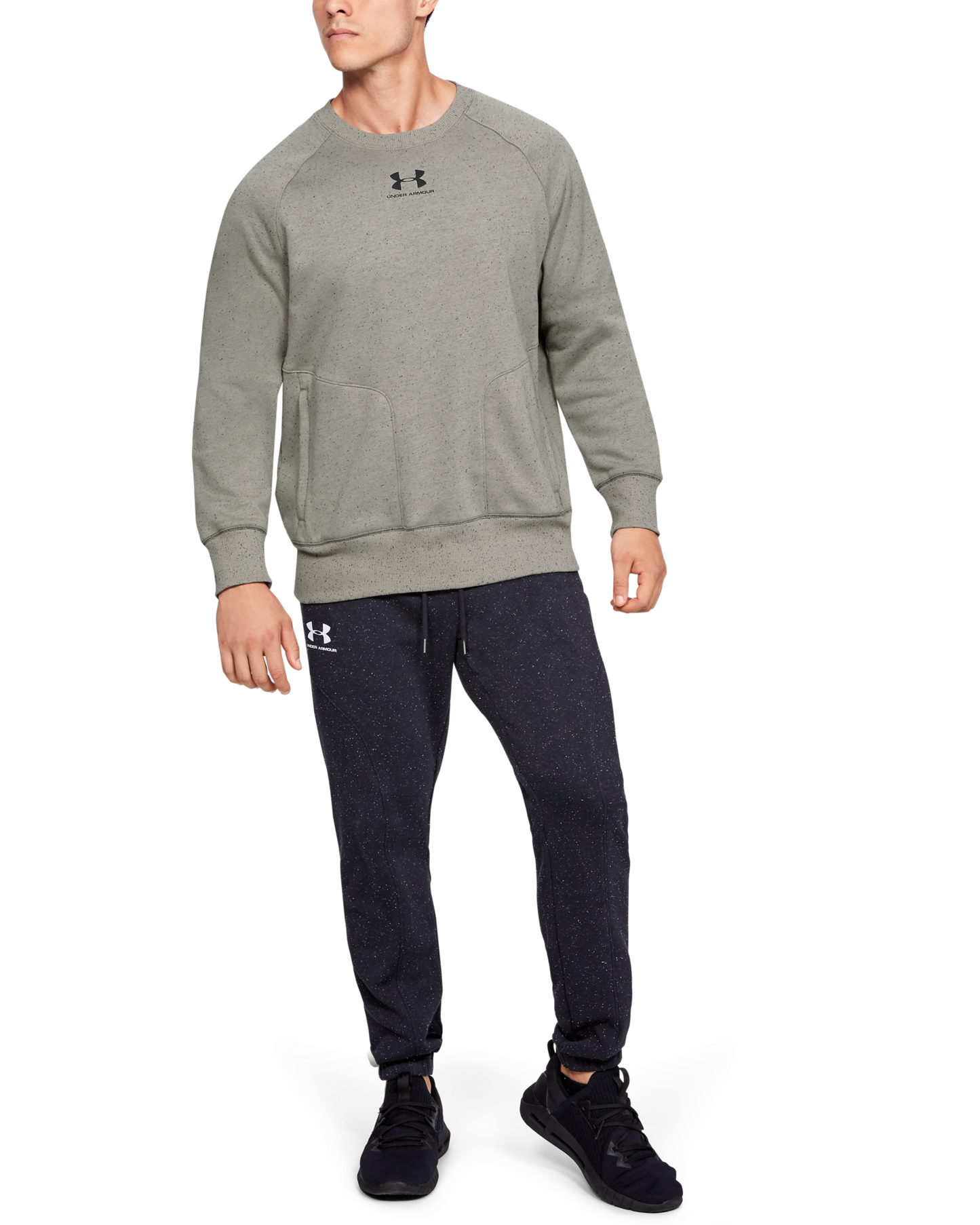 Men's UA Speckled Fleece Crew