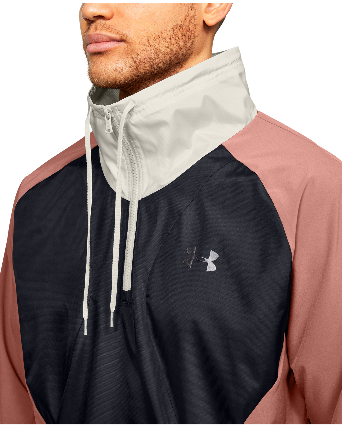 Men's UA Stretch Woven ½ Zip Jacket