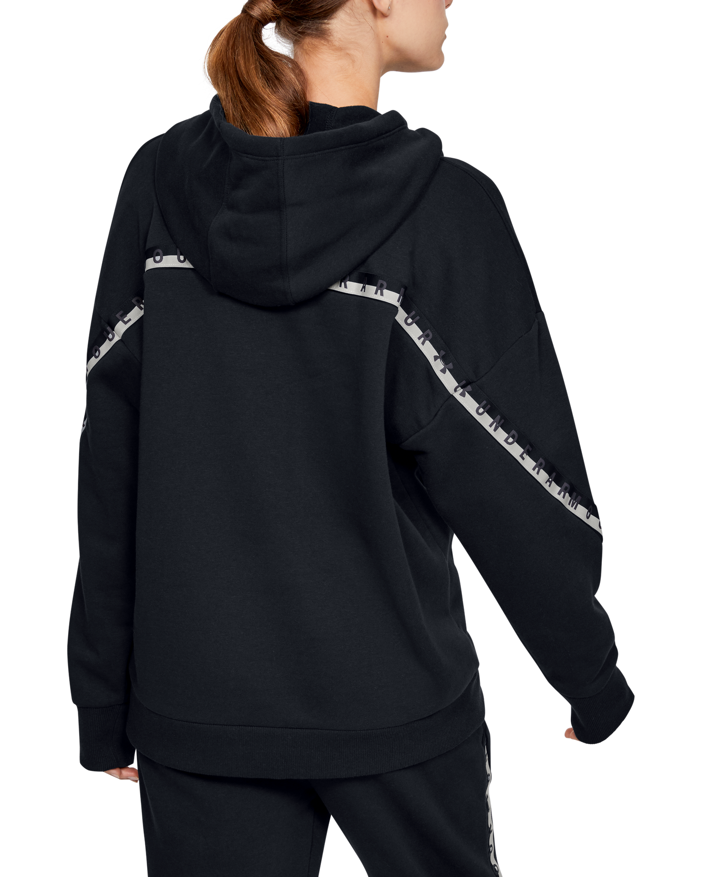 Women's UA Fleece Taped Wordmark Hoodie