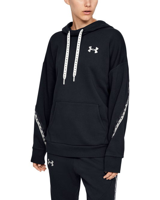 Women's UA Fleece Taped Wordmark Hoodie