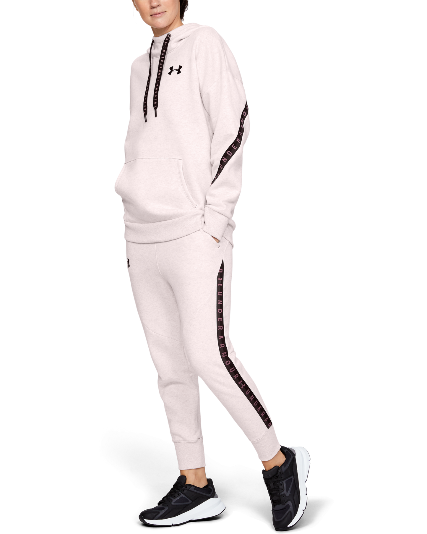 Women's UA Fleece Taped Wordmark Pants