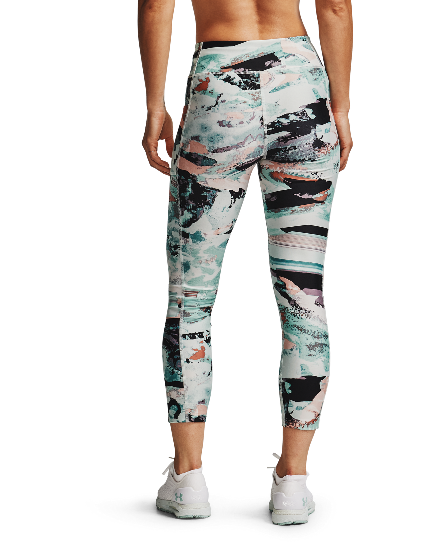 Women's HeatGear® Armour Printed Ankle Crop
