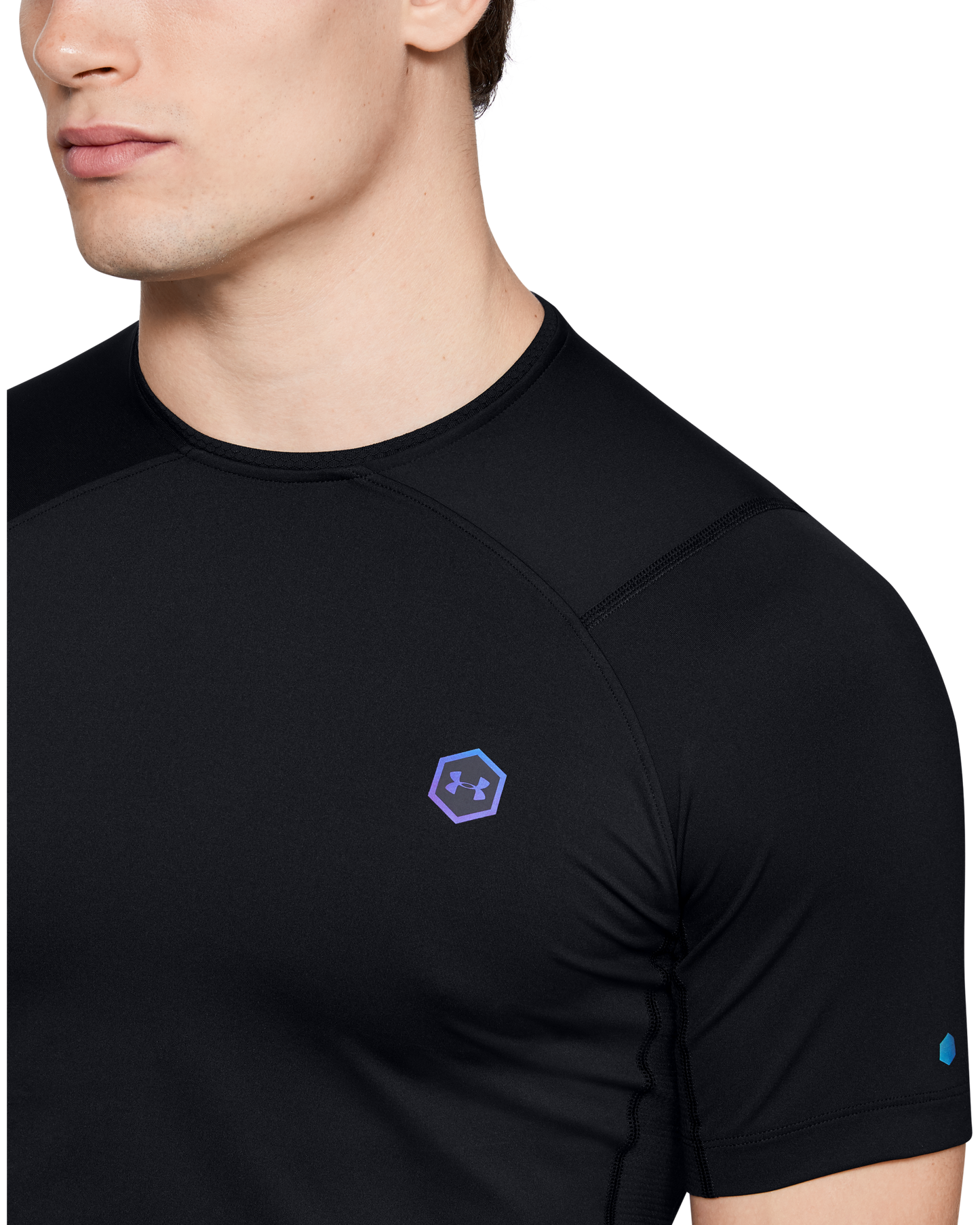 Men's UA RUSH™ HeatGear® Compression Short Sleeve