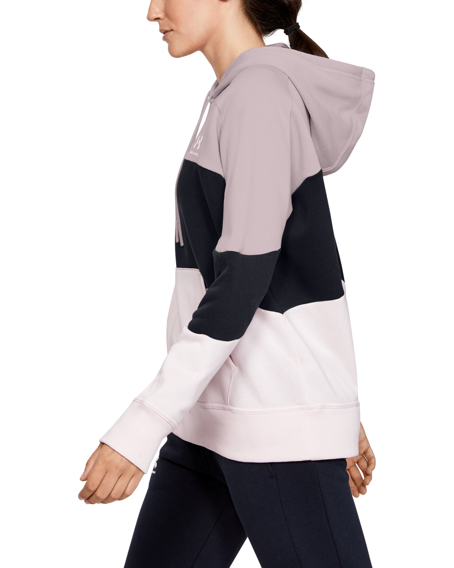 Women's UA Rival Fleece Color Block Hoodie