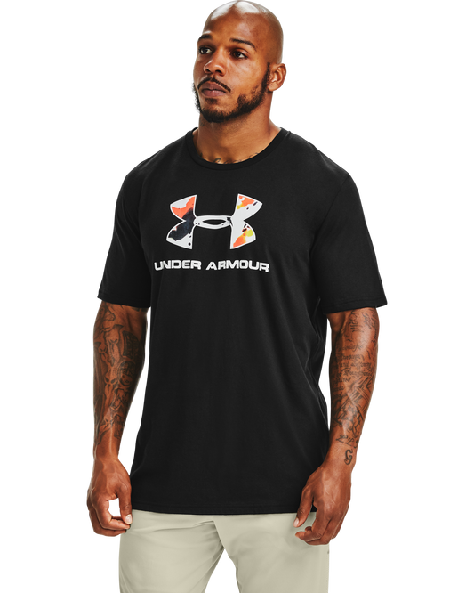 Men's UA Sportstyle Logo Upstream Camo Short Sleeve