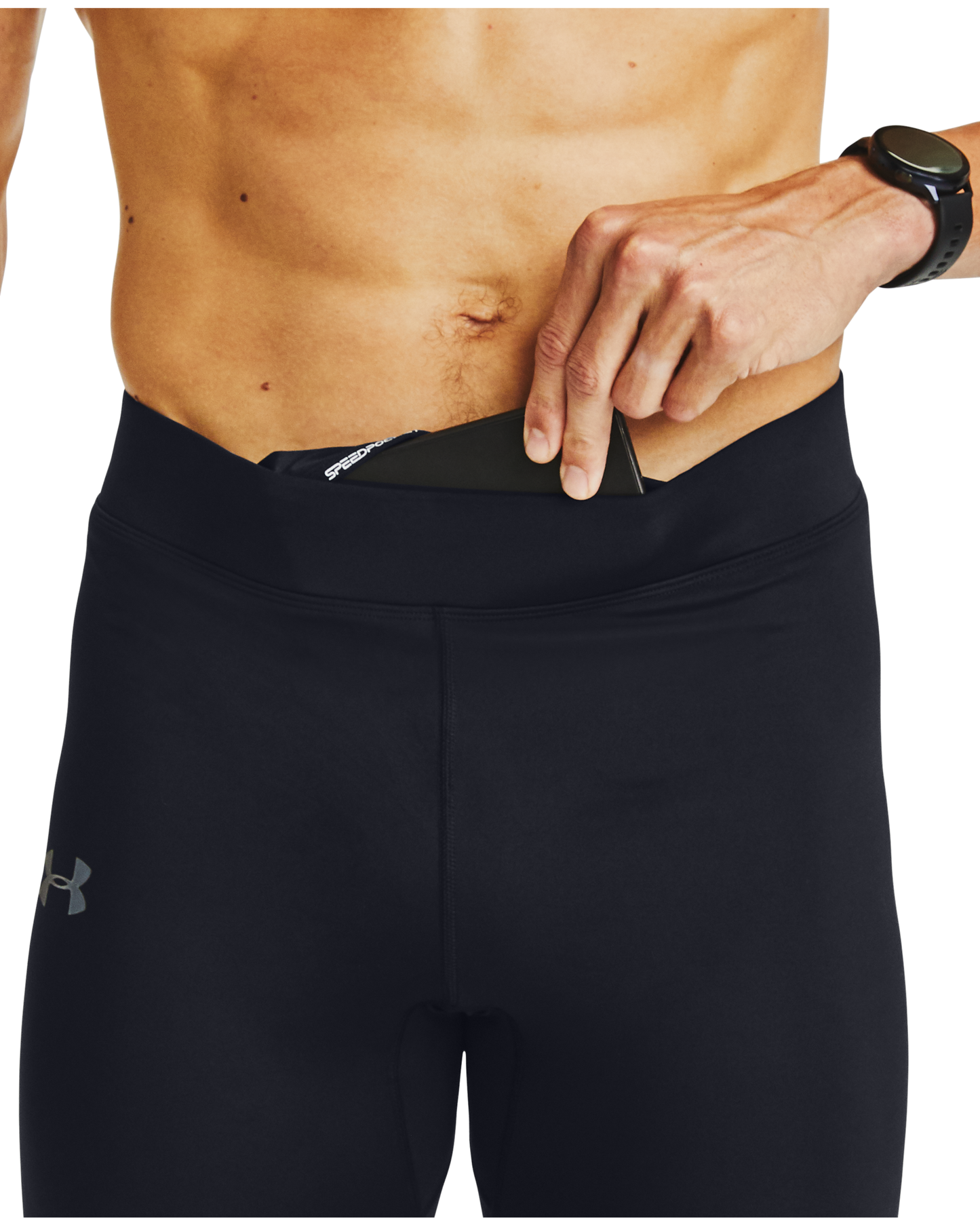 Men's UA Qualifier Speedpocket HeatGear® Graphic Tight
