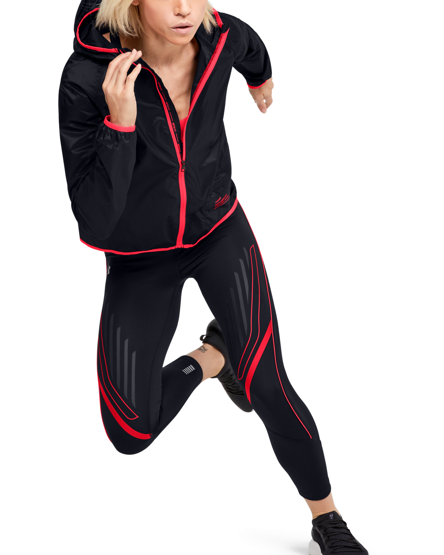 Women's UA Qualifier Speedpocket Graphic Crop