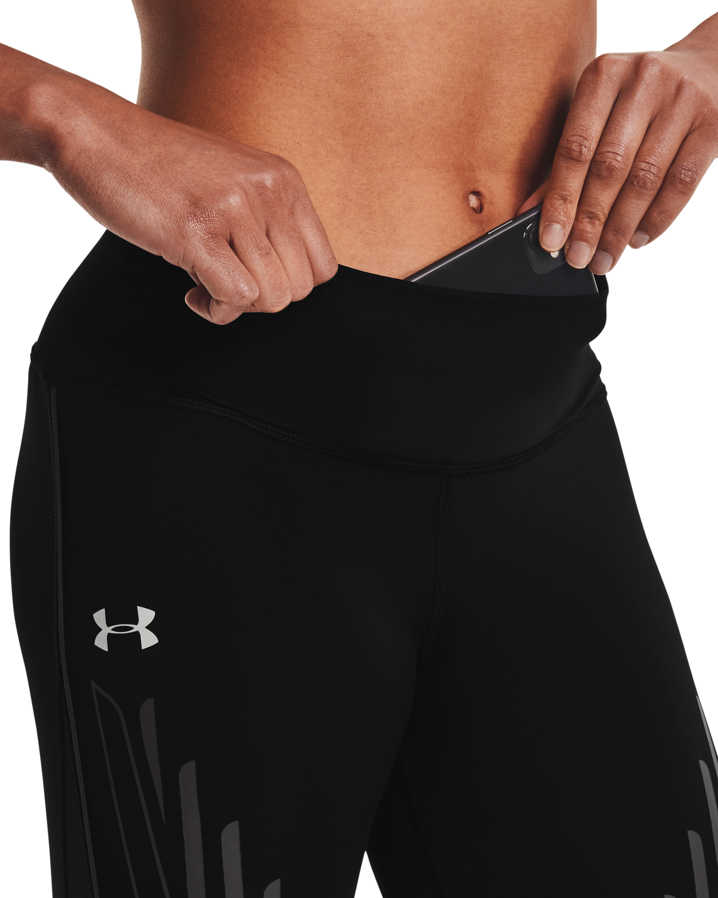 Women's UA Qualifier Speedpocket Graphic Crop