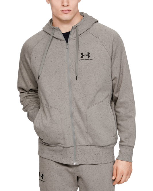Men's UA Speckled Fleece Full Zip Hoodie