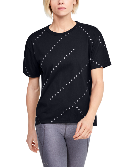 Women's UA Logo Print Live Short Sleeve