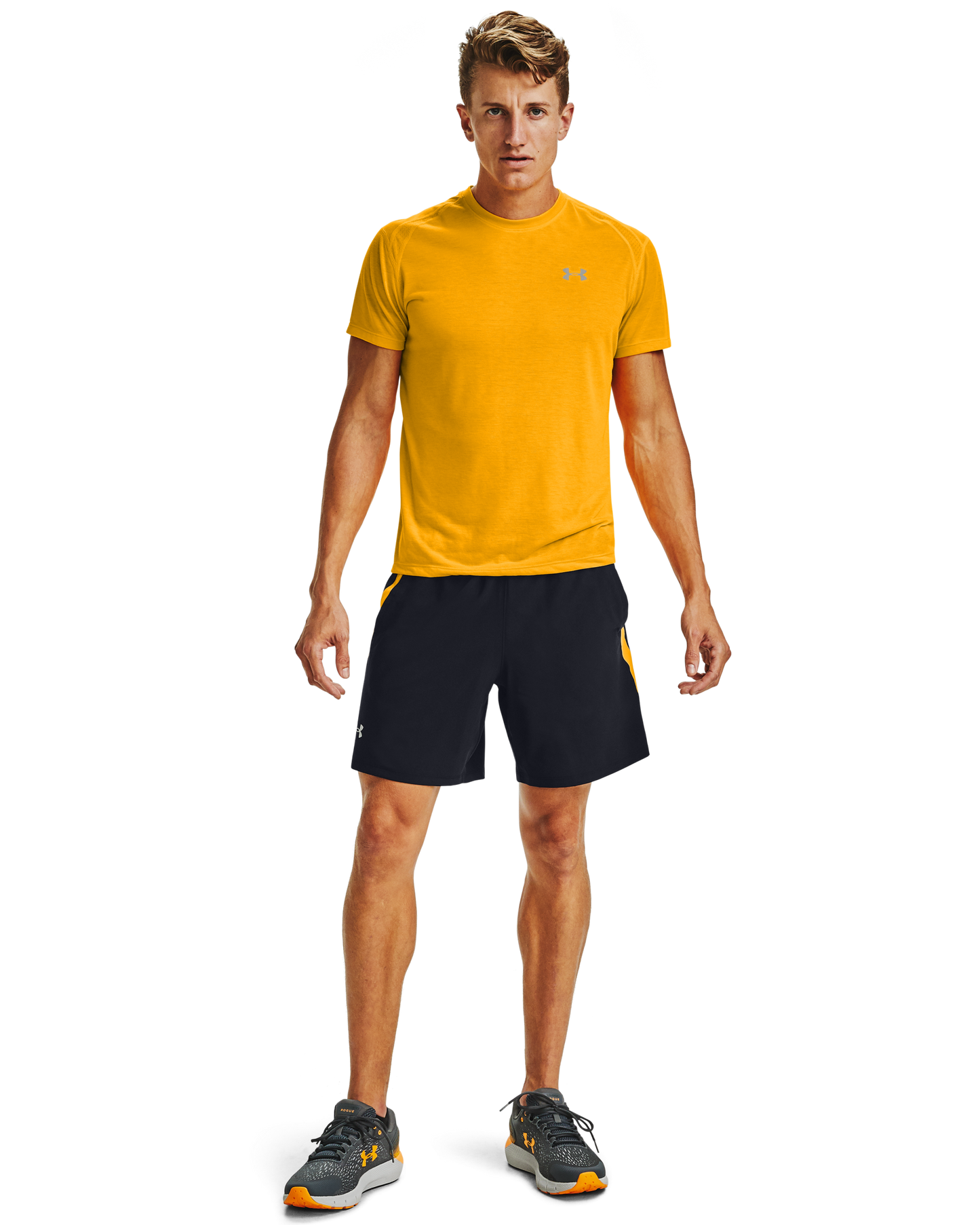 Men's UA Launch SW 7 inch Branded Shorts