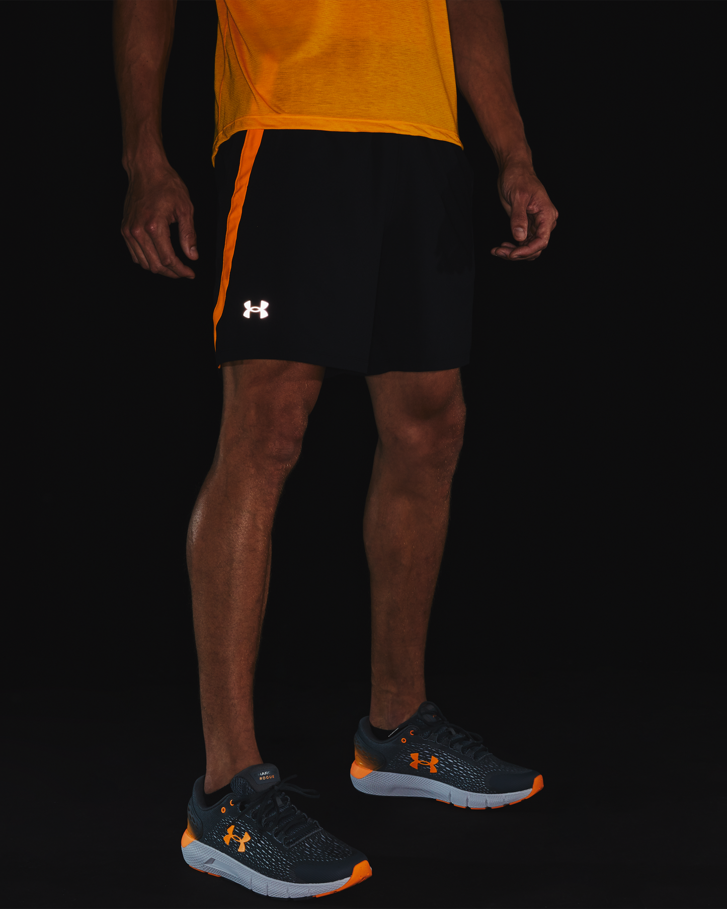 Men's UA Launch SW 7 inch Branded Shorts