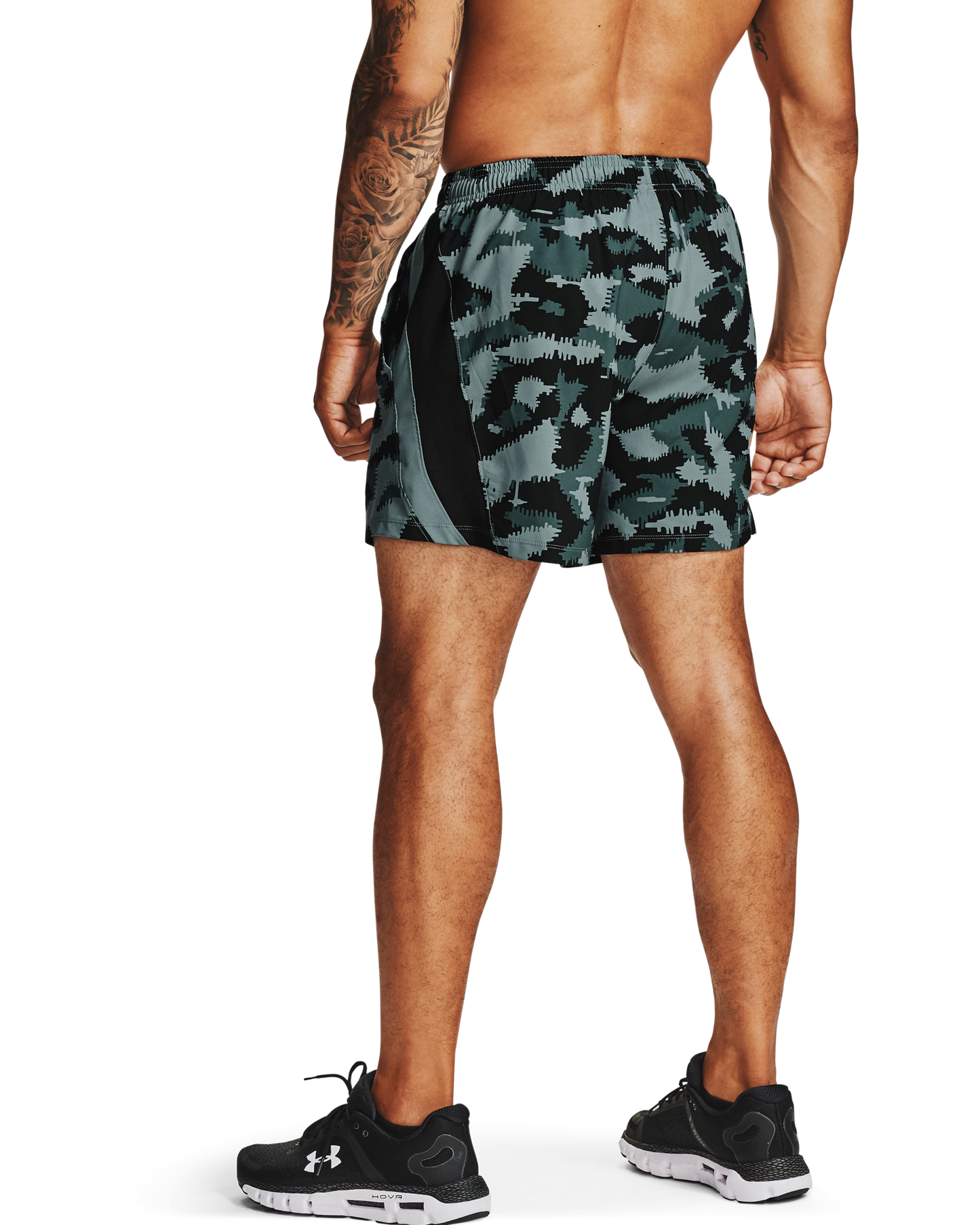 Men's UA Launch SW 5 Inch Camo Shorts
