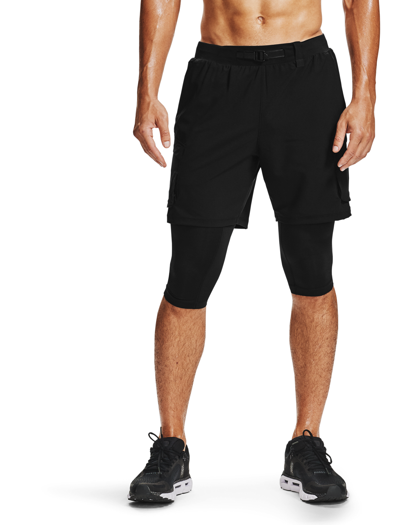 Men's UA Run Anywhere 2-in-1 Long Shorts
