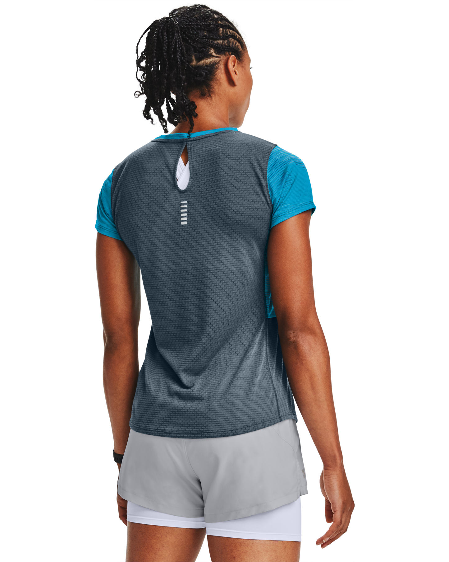 Women's UA Streaker 2.0 Inverse Short Sleeve Shirt