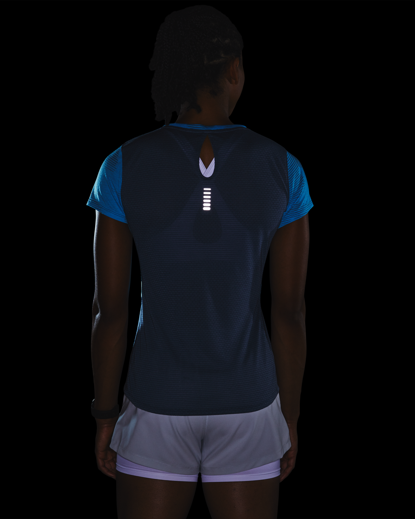 Women's UA Streaker 2.0 Inverse Short Sleeve Shirt