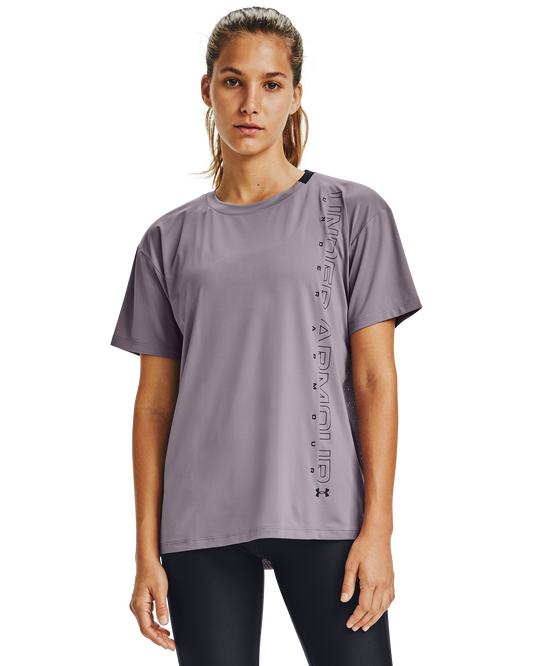 Women's UA HeatGear® Armour Sport Graphic Short Sleeve Shirt