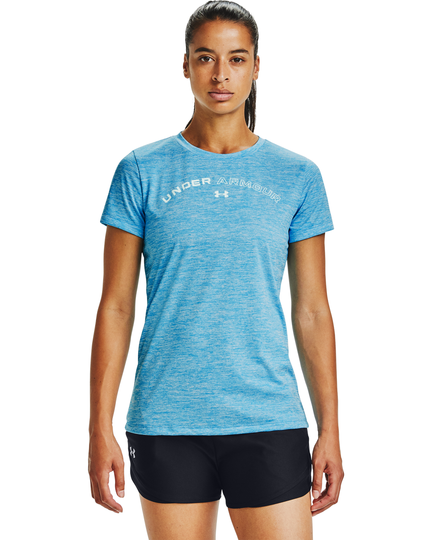 Women's UA Tech™ Twist Graphic LU Short Sleeve