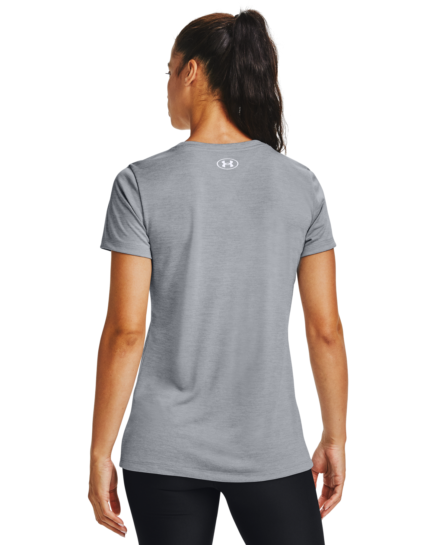 Women's UA Tech™ Twist Graphic Wordmark Short Sleeve Shirt