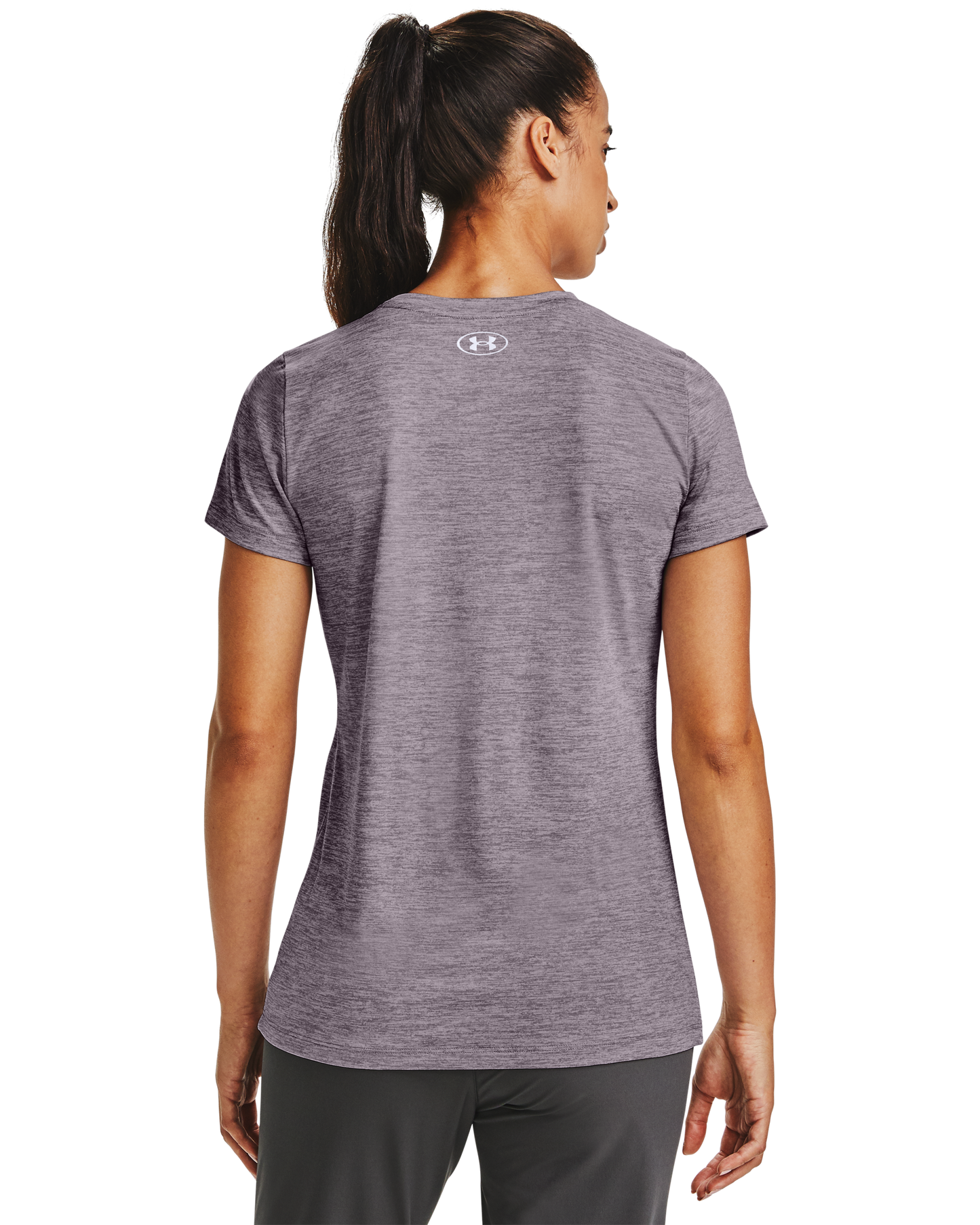 Women's UA Tech™ Twist Graphic Wordmark Short Sleeve Shirt