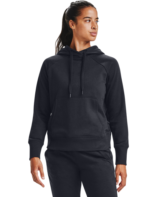 Women's UA Rival Fleece Metallic Hoodie