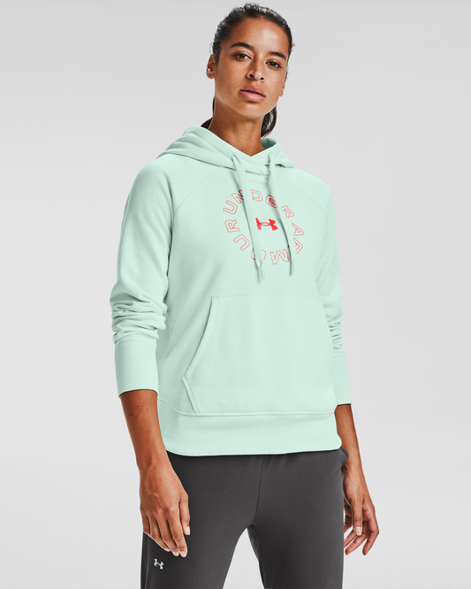 Women's UA Rival Fleece Metallic Hoodie